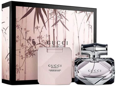 gucci blue set|gucci bamboo gift set.